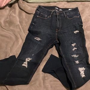Old navy rockstar super skinny high rise jeans